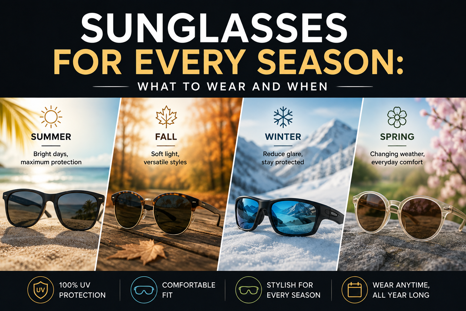 Sunglasses for Every Season