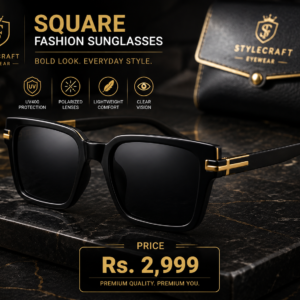 Square Fashion Sunglasses