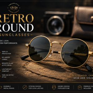 Retro Round Sunglasses