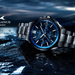 Casio Oceanus Blue Horizon Luxury Chronograph Watch